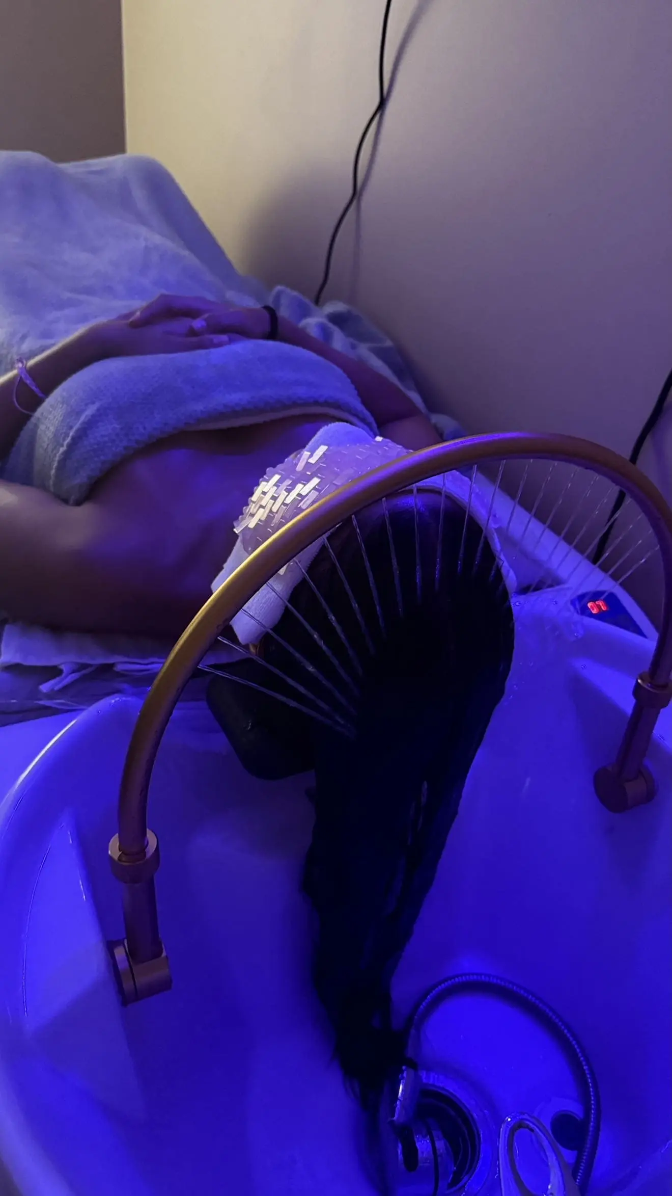 image of a tranquil massage room